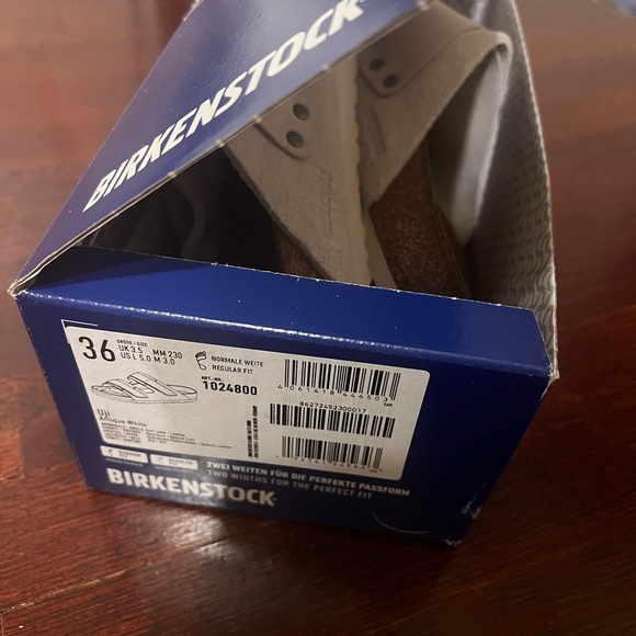 Birkenstock Uji sandal antique white size 36 normal width, NWT women’s 6 - 7.5 - Picture 5 of 12